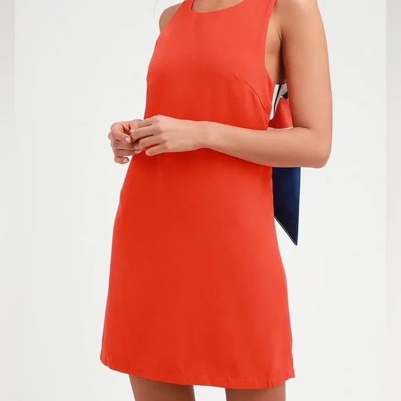 NWT lulu’s coral dress - Picture 4 of 17